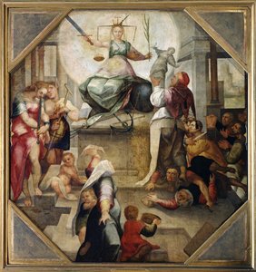 Justice - Domenico di Pace Beccafumi  